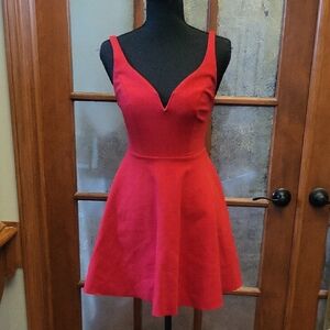 Kimchi Blue Red Mini Dress